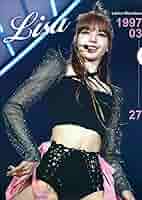 Amazon.co.jp: BLACKPINK Black Pink Lisa Goods [Graphic Clear